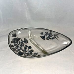 Beautiful glass candy dish